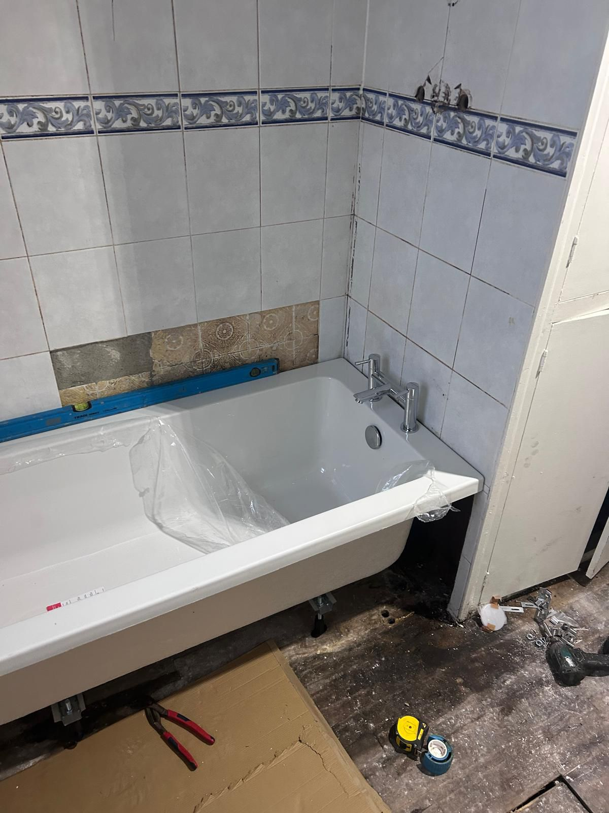 Before photo 3 – Doncaster bathroom and heating project by Radiant Heating Yorkshire